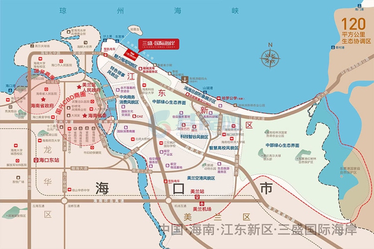区位图