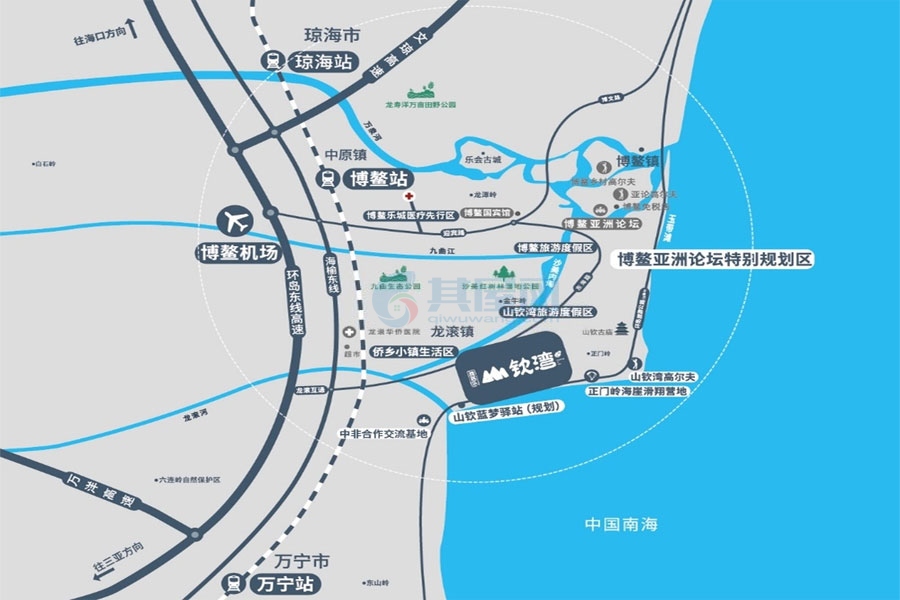 区位图