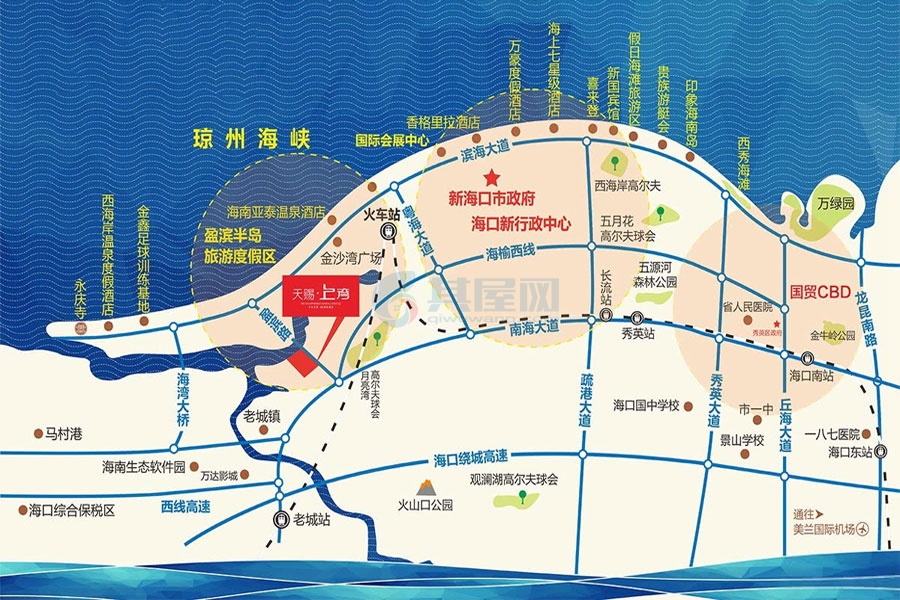 区位图